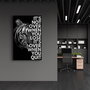 Wallity Pintura Decorativa de Vidrio Templado Multicolor 46 x 72 cm